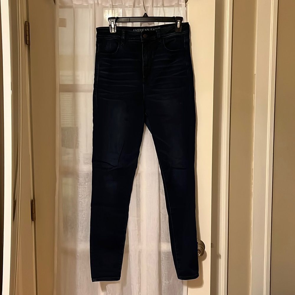 American Eagle size 10 high waisted jeans